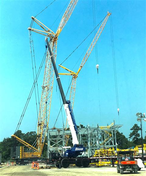 Charlotte Crane Rental Location