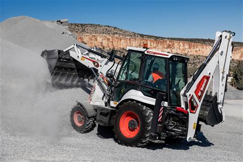 Bobcat B730 R-series backhoe loader_pic2