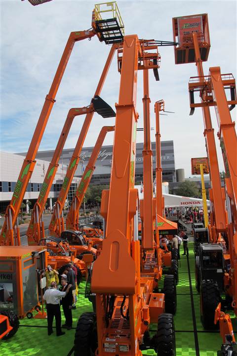 Xtreme's booth during World of Concrete 2014.