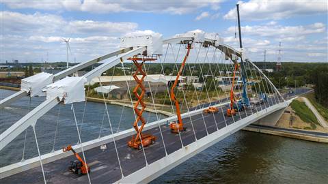 Boels Rental - Project Zuttendaal bridge