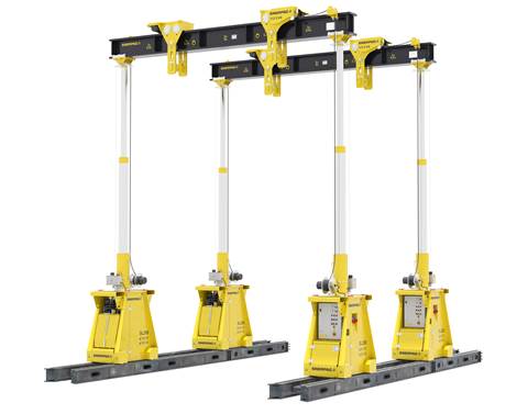 Enerpac SL100 and SL200 hydraulic gantry cropped