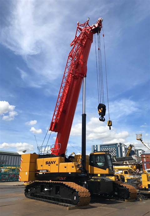 sany130tonnecapacityscc1300tbtelescopicboomcrawlercrane_819652